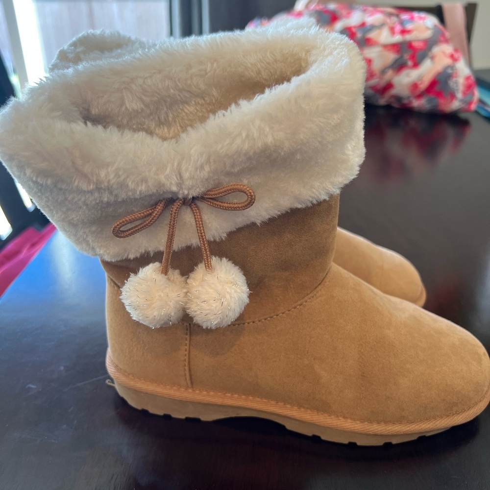 Thereabouts Little & Big Girls Willa Flat Heel Winter boots